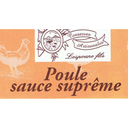 Poule sauce suprême 300g